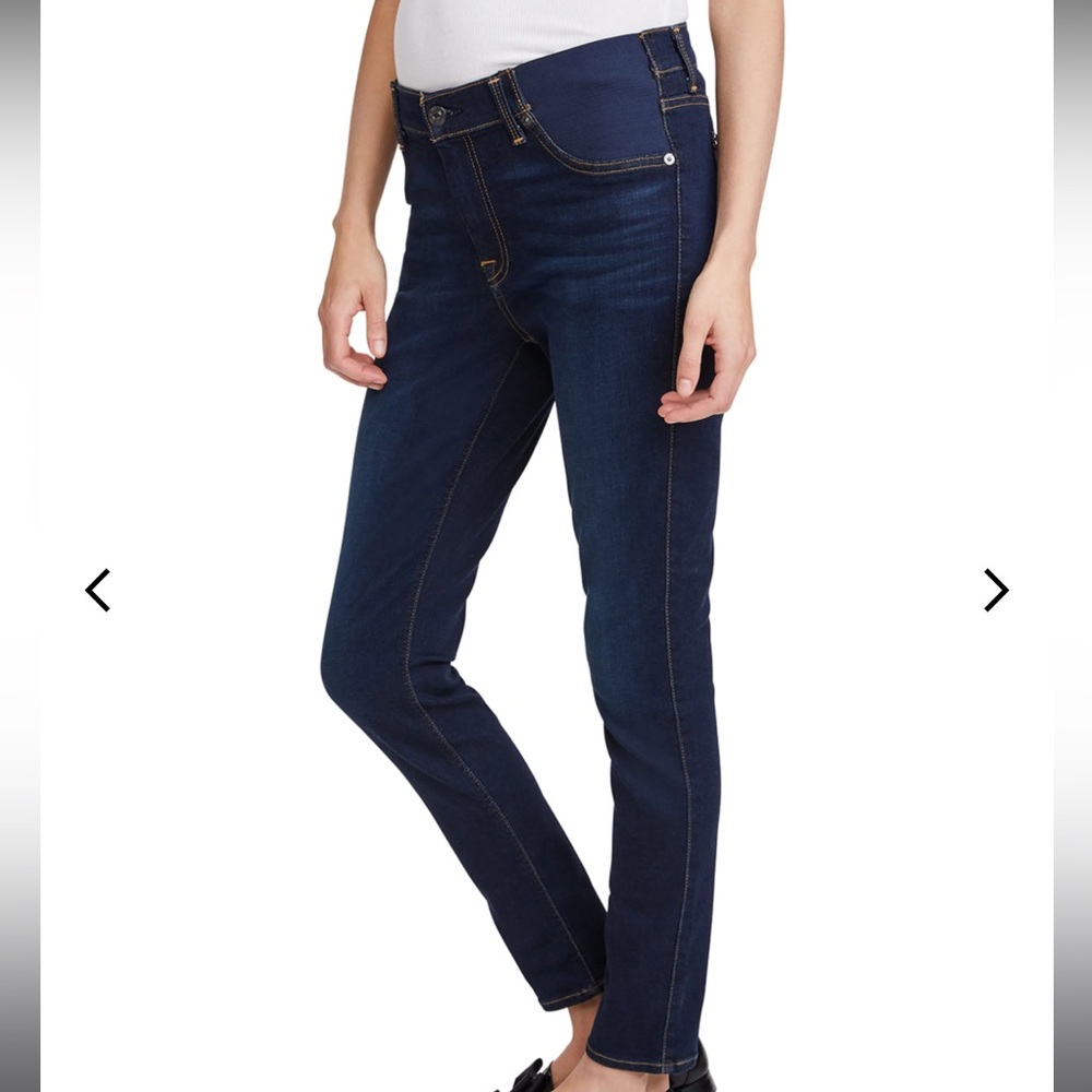 7 For All Mankind Maternity Ankle Skinny Jeans